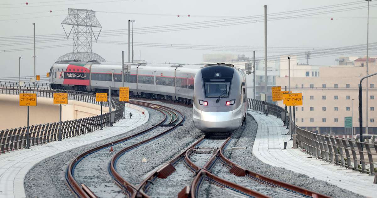 Etihad Rail Launches Dubai-Abu Dhabi Passenger Service